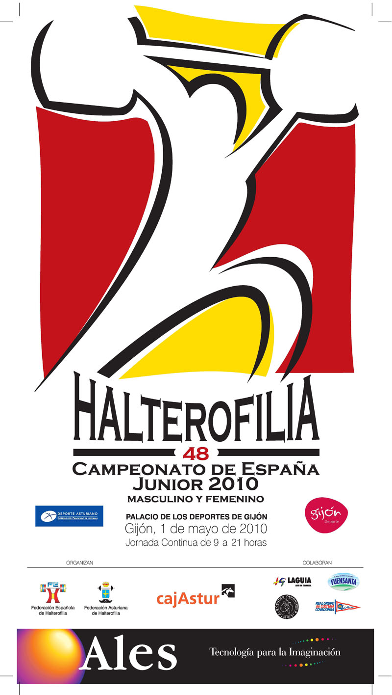 Resultados del 48&ordm; Campeonato de Espa&ntilde;a Junior de Halterofilia